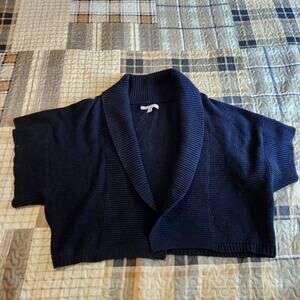 Old Navy black sweater shrug size medium large